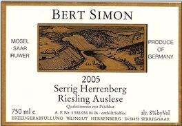 Serrig Herrenberg Riesling Auslese