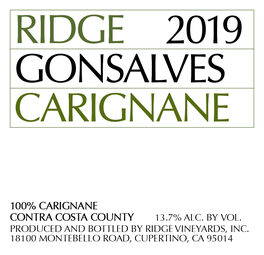 Gonsalves Carignane