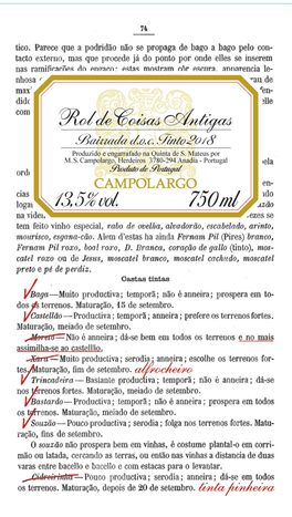 Rol De Coisas Antigas