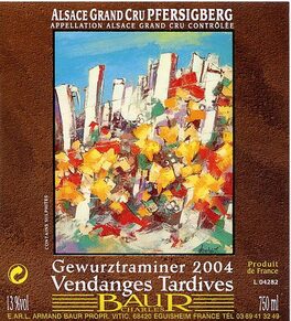 Vendanges Tardives