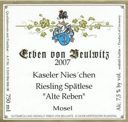 Kaseler Nies'chen Spatlese Alte Reben