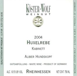 Huxelrebe Kabinett