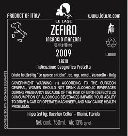 Zefiro Incrocio Manzoni