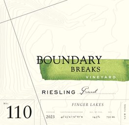 Boundary Vintage  Breaks Riesling
