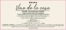 Vino De La Casa