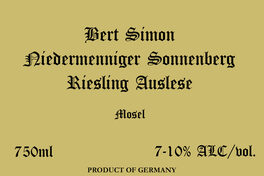 Niederminnger Sonnenberg