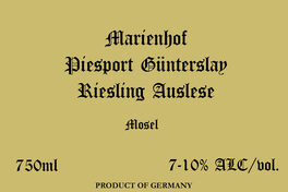 Piesport Günterslay