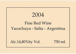 Fine Red Wine Yacochuya