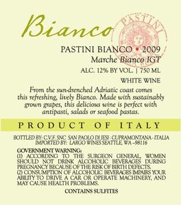 Pastini Bianco