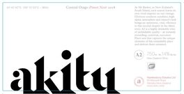 Pinot Noir 2018 A2