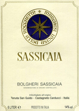 Sassicaia Bolgheri