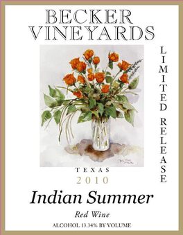 Indian Summer Red Wine