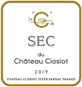 Le 'c' De Sec Du Chateau Closiot
