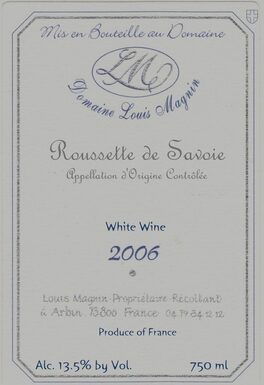 Roussette de Savoie