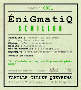 Énigmatiq Blanc