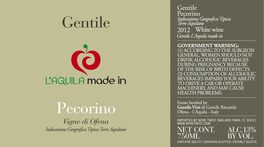 L'aquila Made In