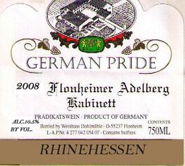 Flonheimer Adelberg Kabinett