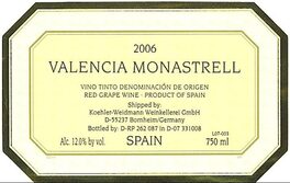 Valencia Monastrell