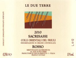 Sacrisassi Rosso