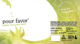 pour favor