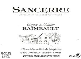White Loire Wine Sancerre