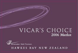Vicar's Choice