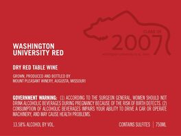 University Red Dry Red Table Wine