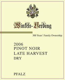 Late Harvest Dry