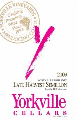 Late Harvest Semillon