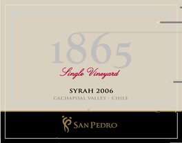 Single Vineyard