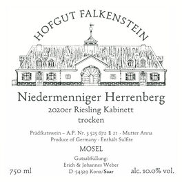 Niedermenniger Herrenberg Kabinett Trocken