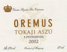 Oremus - 5 Puttonyos - Tokaji