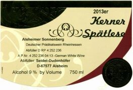 Kerner Spätlese