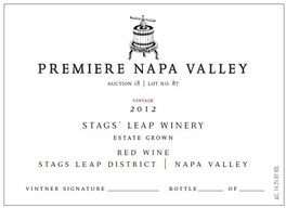 Premiere Napa Valley