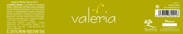 Valeria White Wine