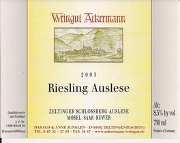 Riesling Auslese