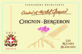 Chignin Bergeron Les Roches Blanches