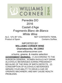 Blanc De Blancs Fragments