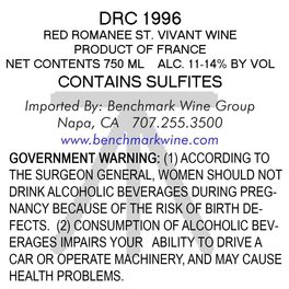 Romanee St. Vivant
