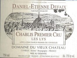 Premier Cru Les Lys