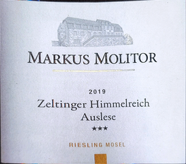 Zeltinger Himmelreich Auslese