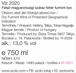 Víz 2020