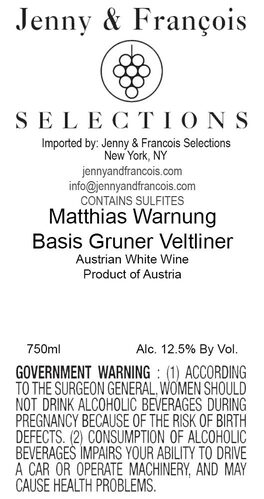 Basis Gruner Veltliner