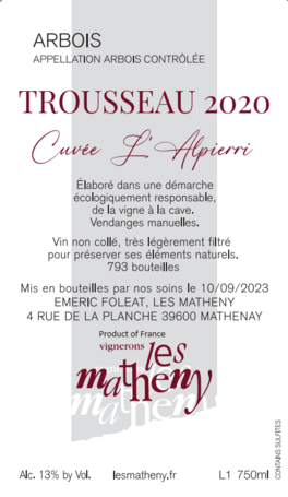 Cuvee L'alpierri