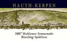 Wehlener Sonnenuhr Riesling Spätlese