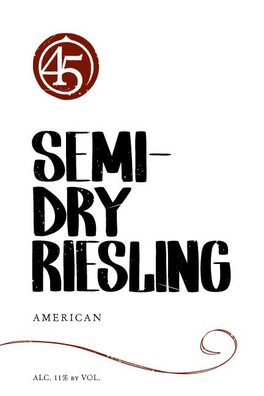Semi-Dry Riesling