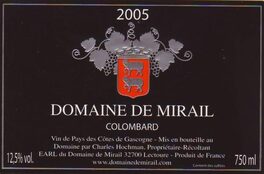 Colombard Vin De Pays Des Côtes De Gascogne