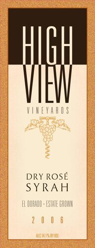 Dry Rosé Syrah