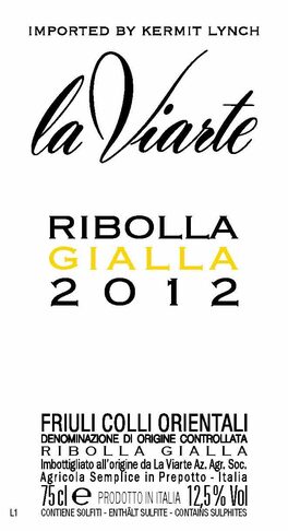 Ribolla Gialla