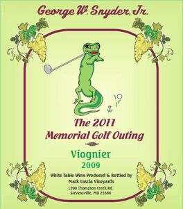 The 2011 Memorial Golf Outing